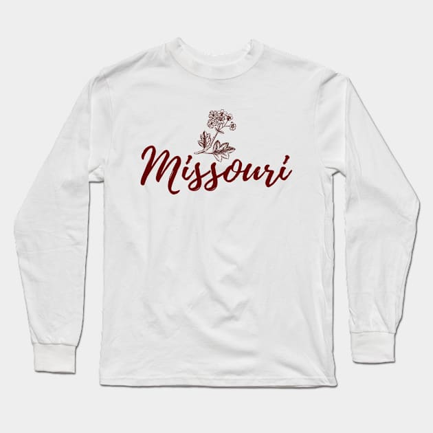 Missouri Blossom Long Sleeve T-Shirt by THINK. DESIGN. REPEAT.